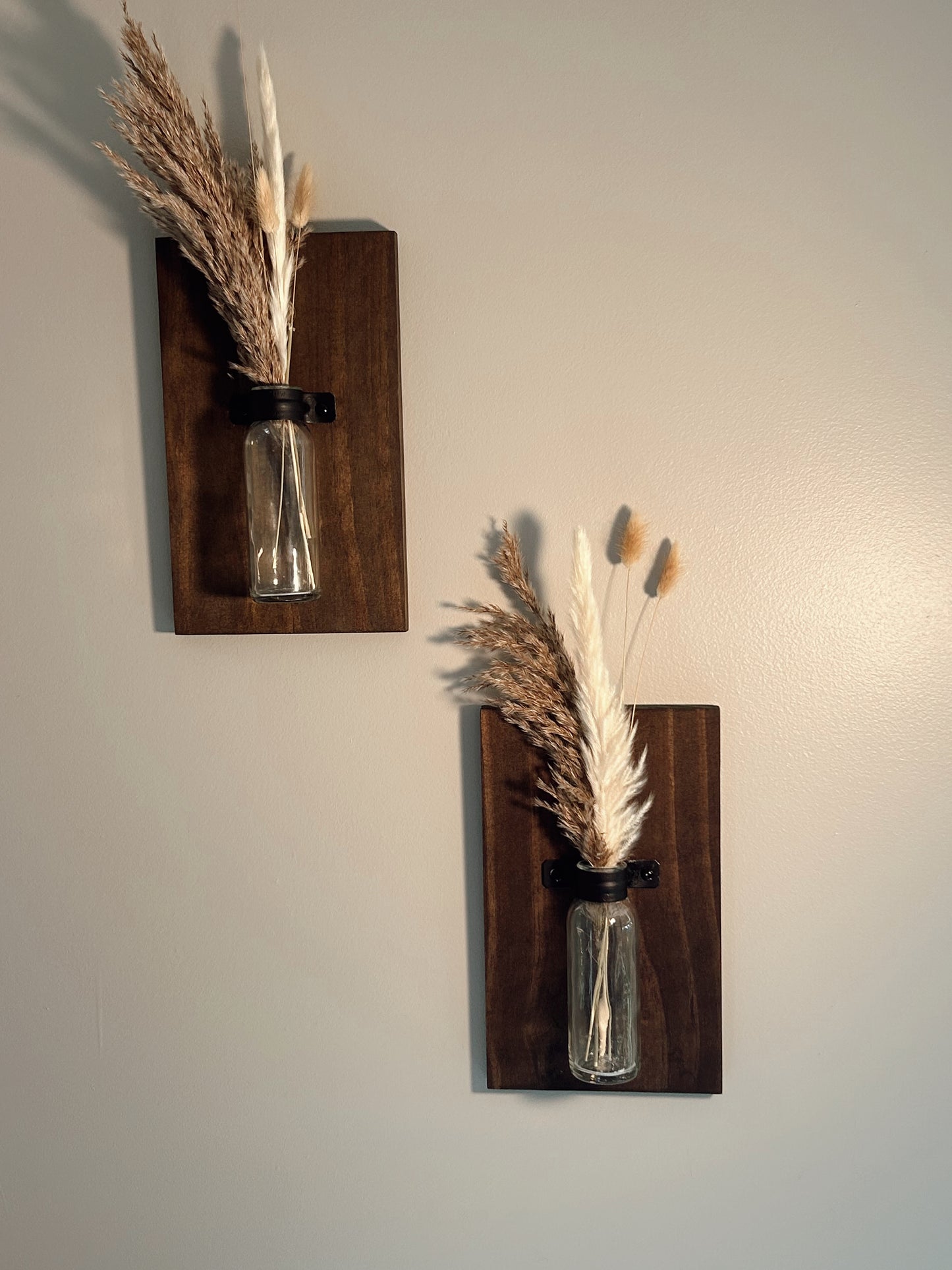 Rustic Wood Farmhouse Sconce