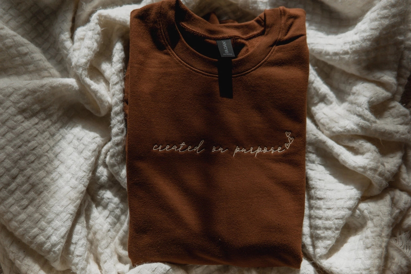 Created On Purpose | Christian Sweatshirt