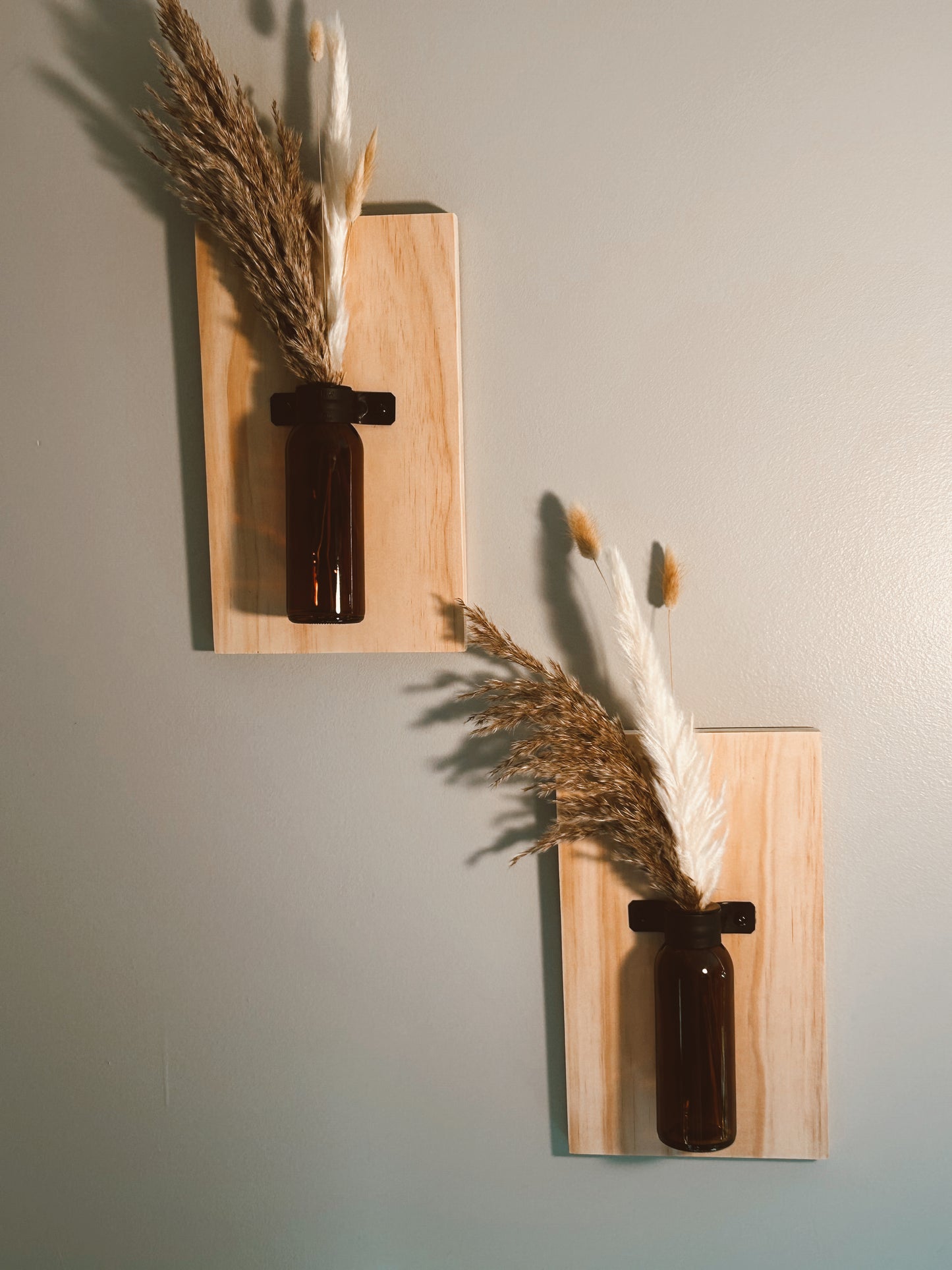 Rustic Wood Farmhouse Sconce