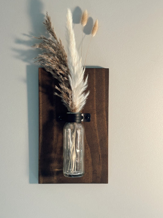 Rustic Wood Farmhouse Sconce